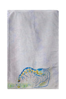 Blue Shrimp Kitchen Towel
