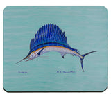 Aqua Sailfish Mousepad