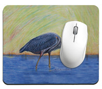 Blue Heron Mousepad