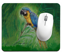 Blue Macaw Mousepad