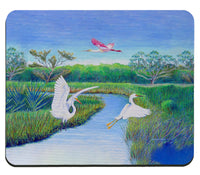 Marsh Wings Mouse Pad