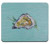 Aqua Oyster Mousepad