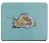 Aqua Oyster Mousepad