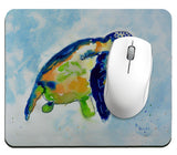 Blue Sea Turtle Mousepad