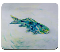 Blue Koi Fish Mousepad