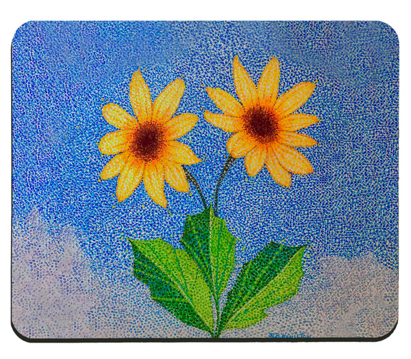Dune Sunflowers Mousepad