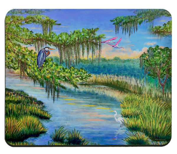 Marsh Life Mouse Pad