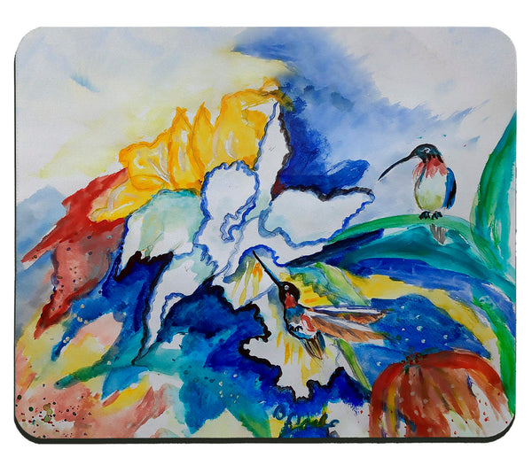 Two Hummingbirds Mousepad