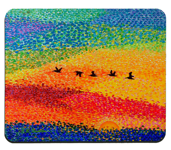 Pelican Sunset Mousepad