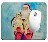 Santa and Twins Mousepad