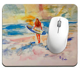 Surfer Girl Mousepad