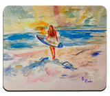 Surfer Girl Mousepad