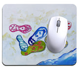 Six Flip Flops Mousepad