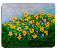 Many Sunflowers Mouse Pad