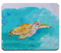 Brown Sea Turtle Mousepad