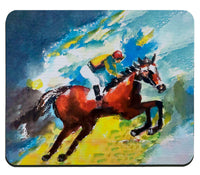 Horse Jumping Mouse Pad