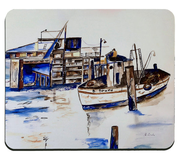 Fishing Boat II Mouse Pad