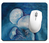 Blue Jellyfish Mousepad