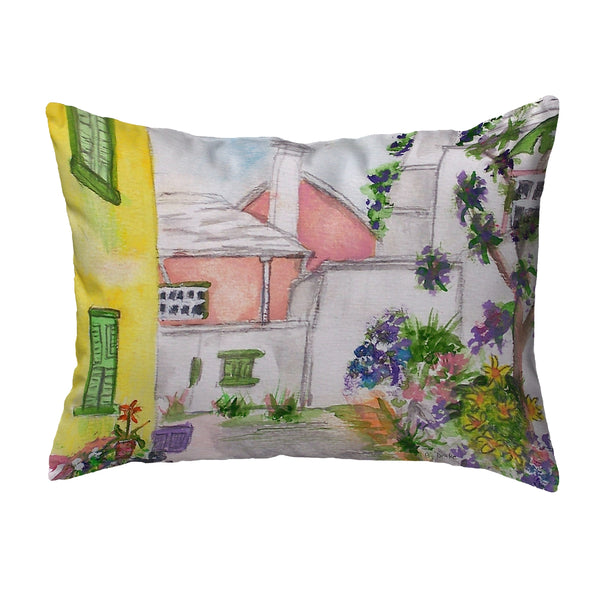 Yellow House Noncorded Indoor/Outdoor Pillow