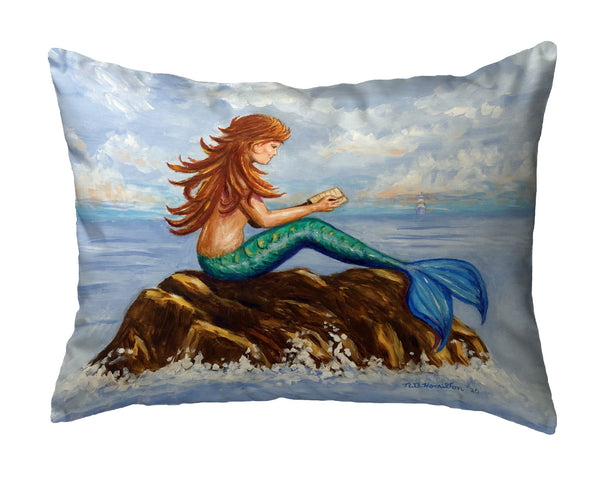 Mermaid's Handbook Noncorded Indoor/Outdoor Pillow