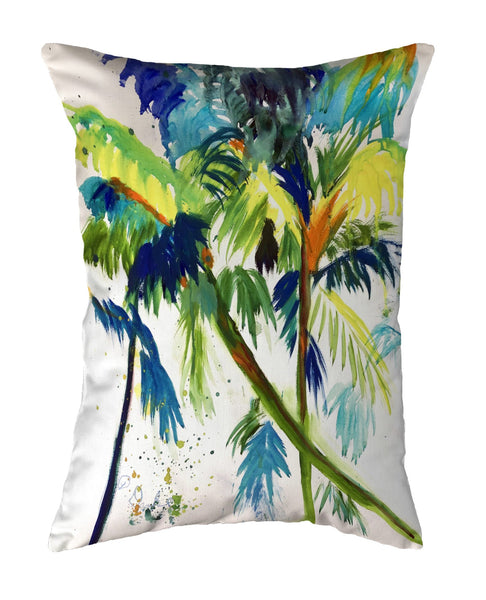 Leaning Palm Noncorded Indoor/Outdoor Pillow