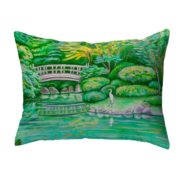 Japanese Garden Noncorded Indoor/Outdoor Pillow
