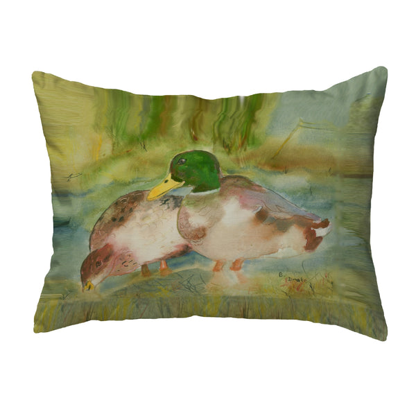 Mallards Noncorded Indoor/Outdoor Pillow