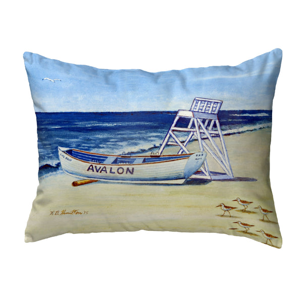 Avelon Beach, NJ Noncorded Indoor/Outdoor Pillow