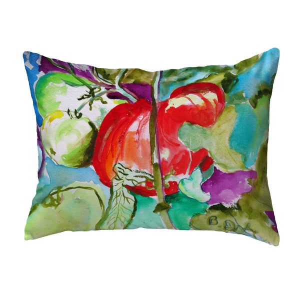 Tomatoes Noncorded Indoor/Outdoor Pillow