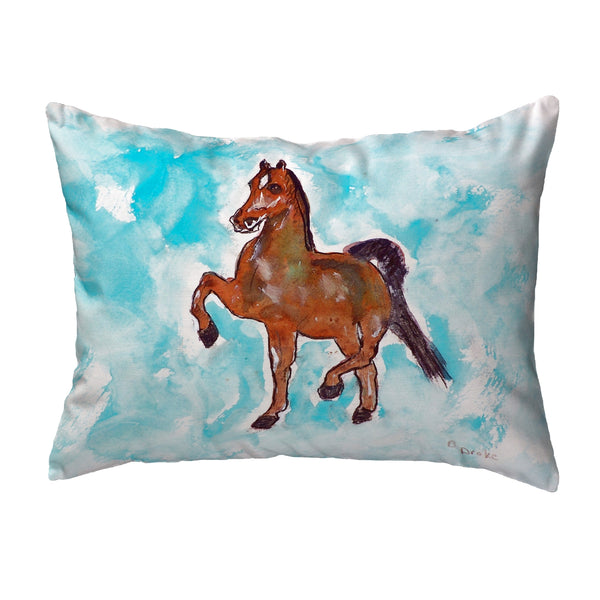 Dancing Horse Noncorded Indoor/Outdoor Pillow
