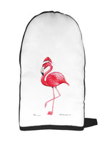 Flamingo Santa Oven Mitt