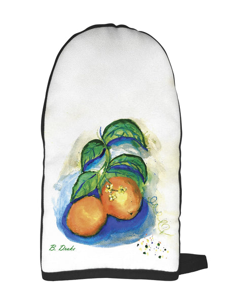 Two Oranges Oven Mitt