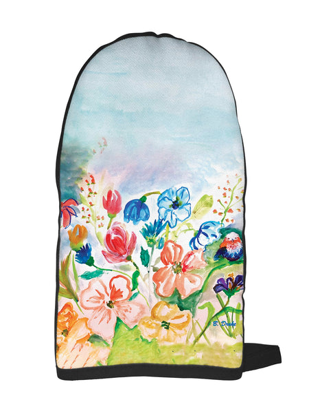 Colorful Flowers Oven Mitt