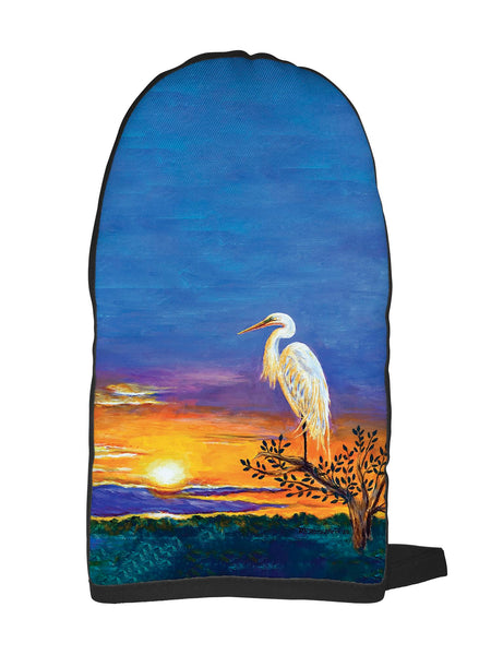 Egret Sunset II Oven Mitt