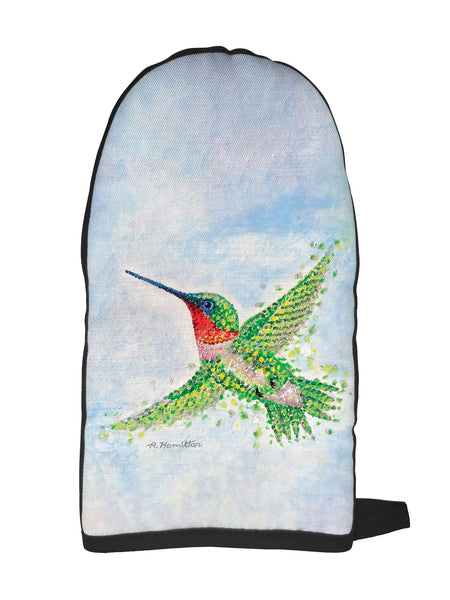 Hummingbird Flight Oven Mitt