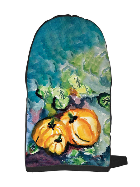 Three Pumpkins Oven Mitt