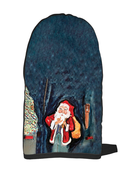 Santa Gifts Oven Mitt