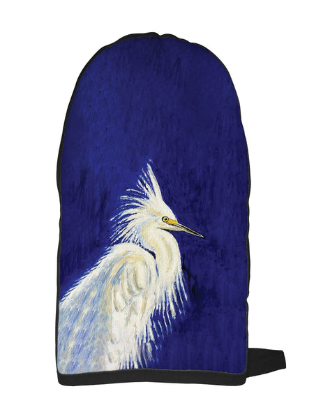 Egret Bad Hair Day Oven Mitt