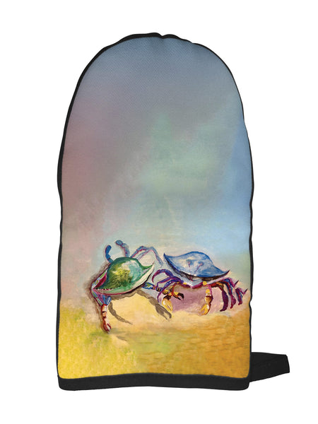 Betsy's Two Crabs Oven Mitt