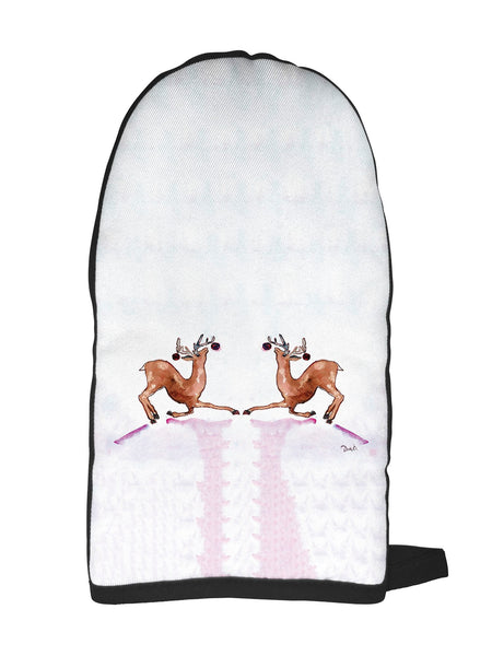 Dancing Deer Oven Mitt