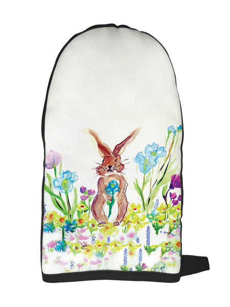 Garden Bunny Oven Mitt