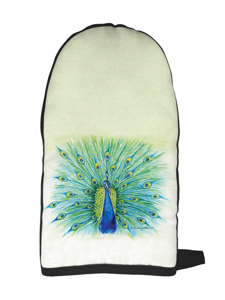 Peacock Oven Mitt