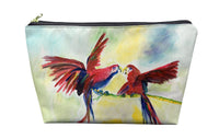 Parrot Gossip Pouch 8.5x6