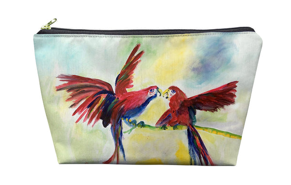 Parrot Gossip Pouch 8.5x6