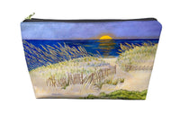 Sea Oats Moonrise Pouch 8.5x6