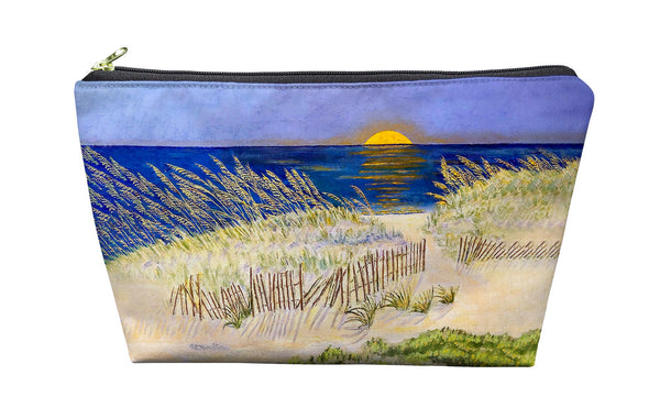 Sea Oats Moonrise Pouch 8.5x6
