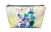 Blue Morning Glories Pouch 8.5x6