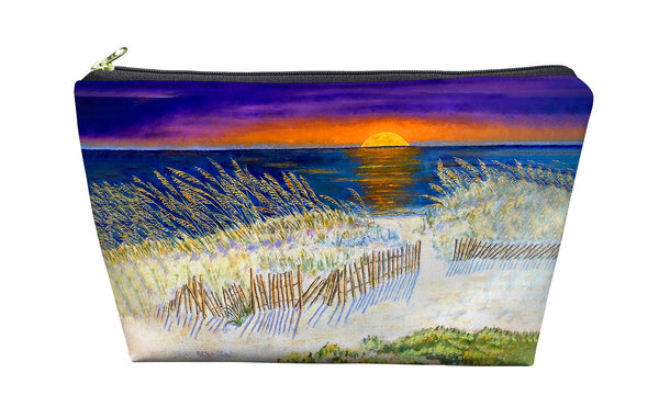 Sea Oats Moonrise II Pouch 8.5x6