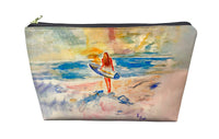 Surfer Girl Pouch 8.5x6