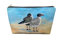 Laughing Sea Gulls Pouch 8.5x6